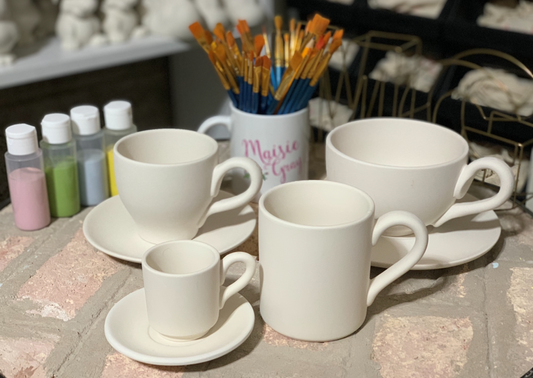 Studio Pottery Painting Session